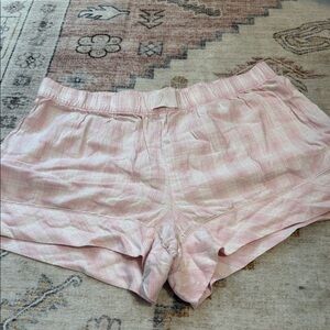 Victoria's Secret Pink Plaid Pajama Shorts